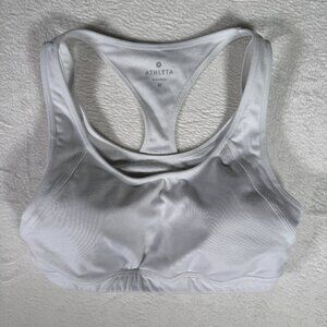 Altheta Wireless Removable Pads Sports Bra Razorback White Medium